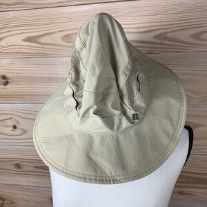Columbia Bora Bora Booney Hat Unisex O/S Tan Sun Hike Fishing Bucket Lightweight
